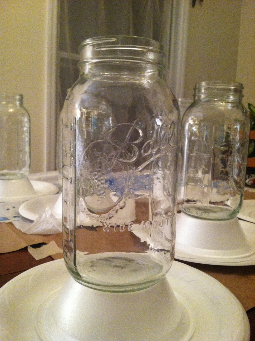 DIY  tinted mason jar candles - Something Turquoise