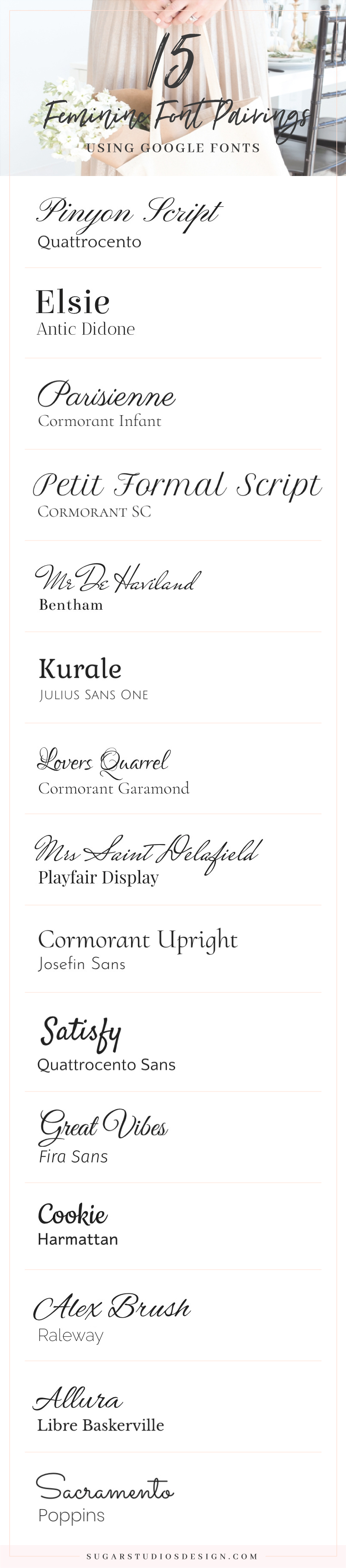 free font pairings google font