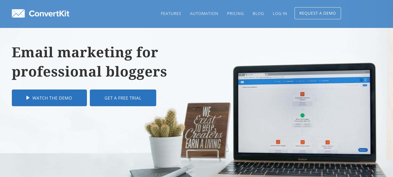 ConvertKit Email Marketing for Bloggers