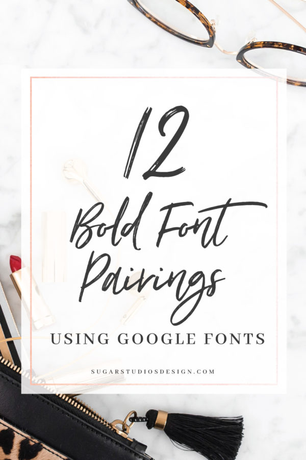 free font pairings google font