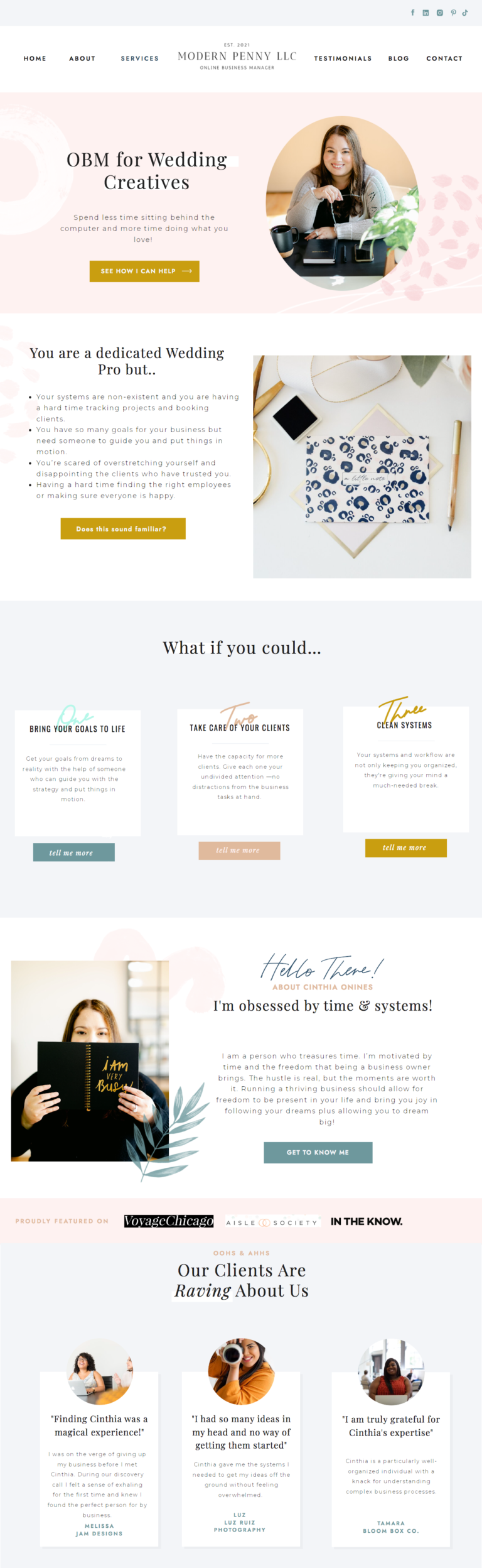 Showit Website Template for Coaches & Female Entrepreneurs – Mackenzie ...